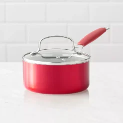Food Network™ 2.5-qt. Ceramic Saucepan With Lid -Food Network 3658393 ALT2