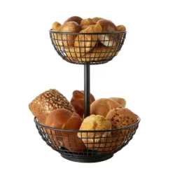 Food Network™ Wire 2-Tier Basket -Food Network 4941511 ALT2