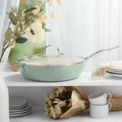 Food Network™ Farmstead 12-in. Covered Deep Skillet 7 Food Network™ Farmstead 12-in. Covered Deep Skillet -Food Network 5004696 ALT3