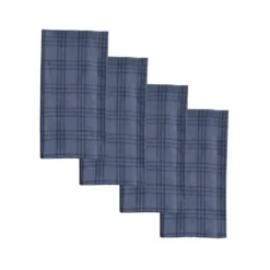 Food Network™ Blue Check Woven Dinner Napkin 4-pk.