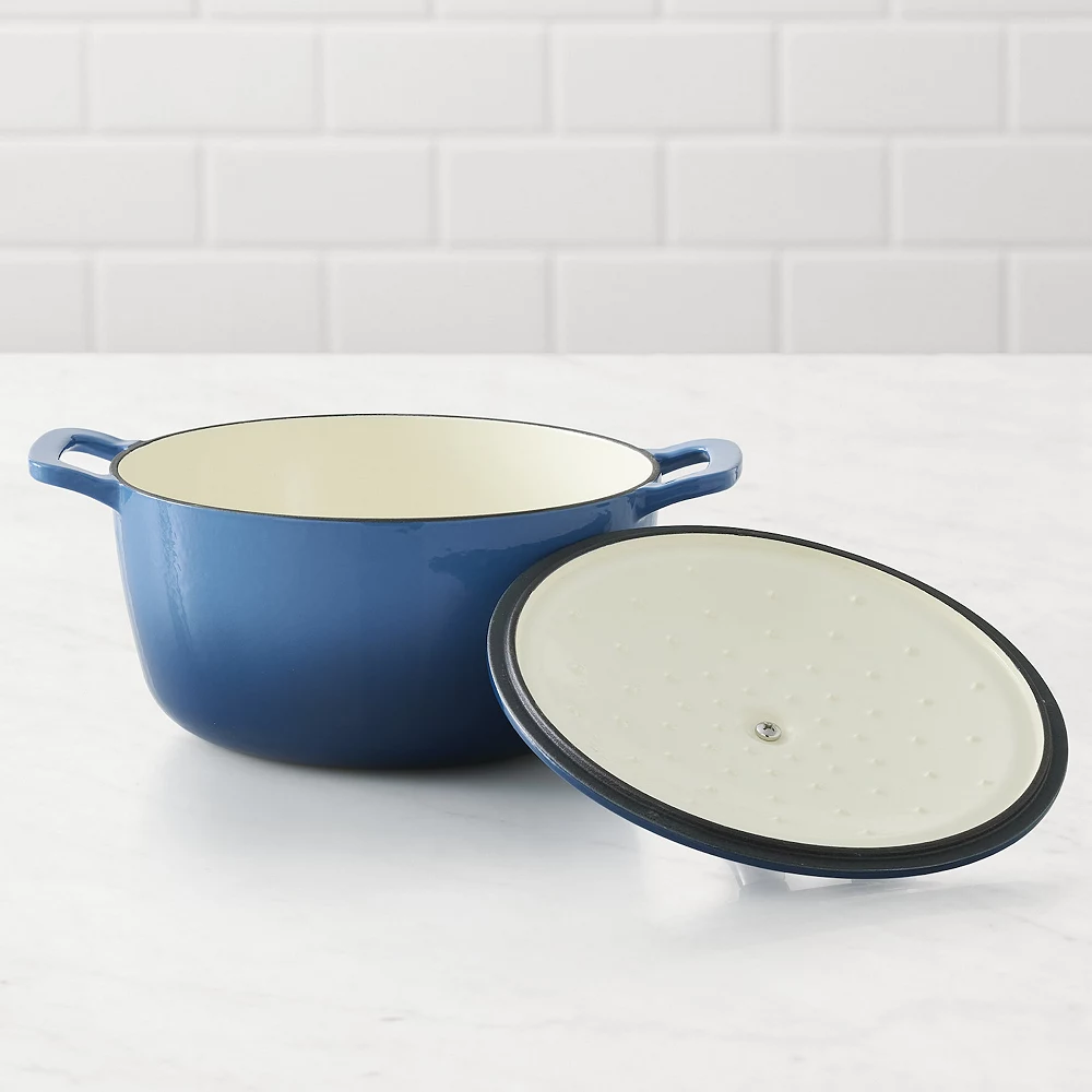 Food Network™ 3.5-qt. Ombre Enameled Cast-Iron Dutch Oven 2 Food Network™ 3.5-qt. Ombre Enameled Cast-Iron Dutch Oven - Image 2