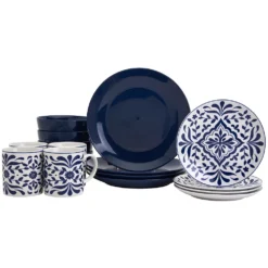 Food Network™ Bjorn Navy 16-pc. Dinnerware Set